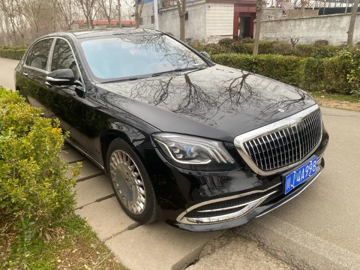 2019 Mercedes-Benz Maybach S Class 3.0T 367HP V6 9AT,autocango,china used car exporter,china ev exporter,chinese used car exporter,chinese used ev exporter