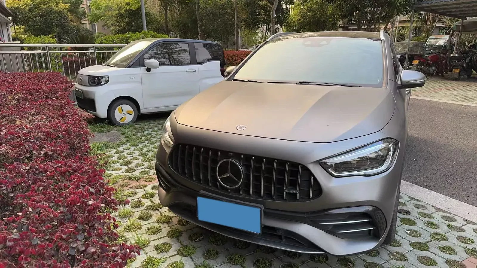 2021 Mercedes-Benz GLA AMG 2.0T 388HP L4 8DCT,autocango,china used car exporter,china ev exporter,chinese used car exporter,chinese used ev exporter