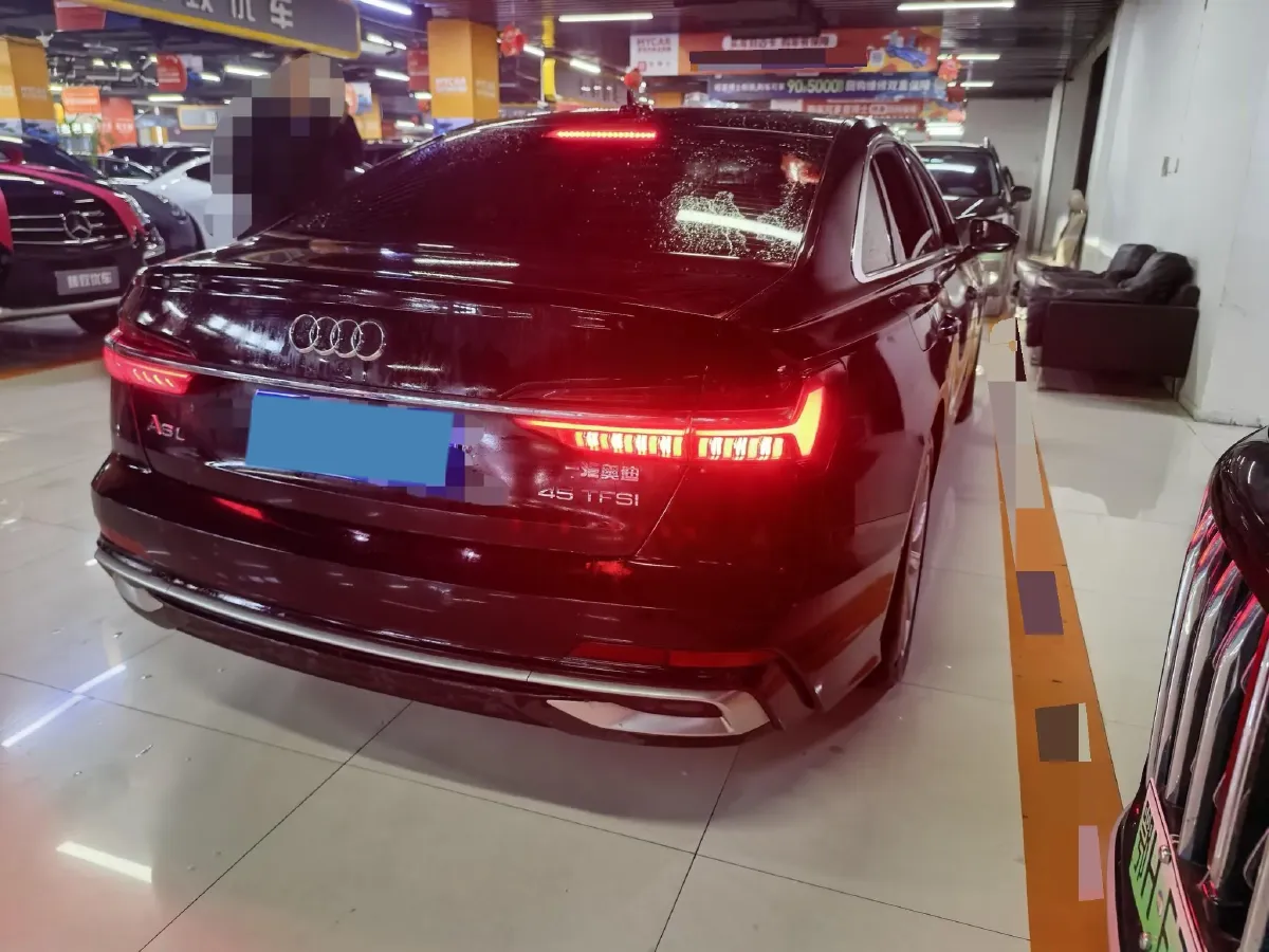 2024 Audi A6L 2.0T 245HP L4 7DCT,autocango,china used car exporter,china ev exporter,chinese used car exporter,chinese used ev exporter