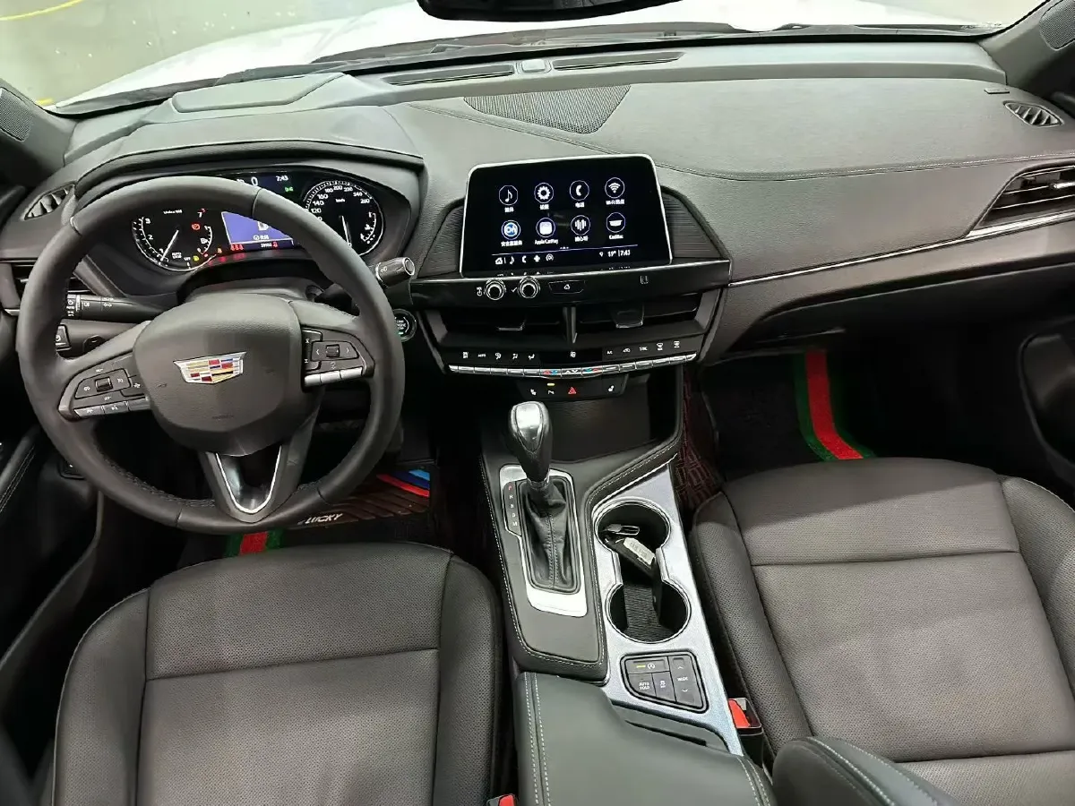 2021 Cadillac CT4 2.0T 237HP L4 8AT,autocango,china used car exporter,china ev exporter,chinese used car exporter,chinese used ev exporter