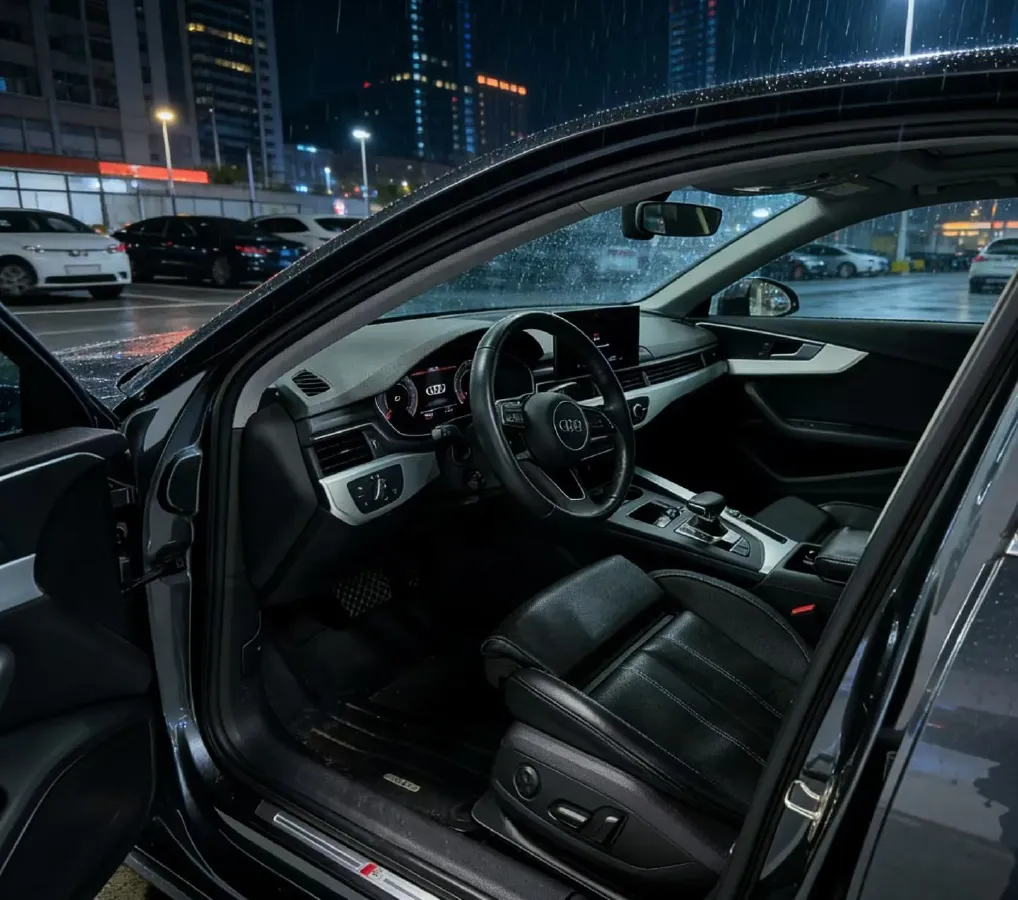 2023 Audi A4L 2.0T 190HP L4 7DCT,autocango,china used car exporter,china ev exporter,chinese used car exporter,chinese used ev exporter