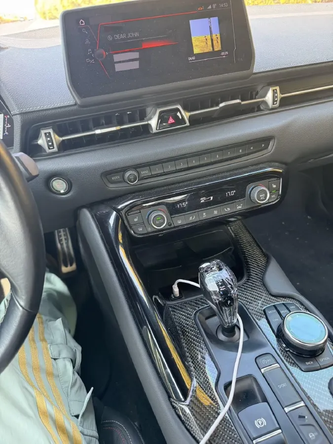 2022 Toyota Supra 3.0T 340HP L6 8AT,autocango,china used car exporter,china ev exporter,chinese used car exporter,chinese used ev exporter