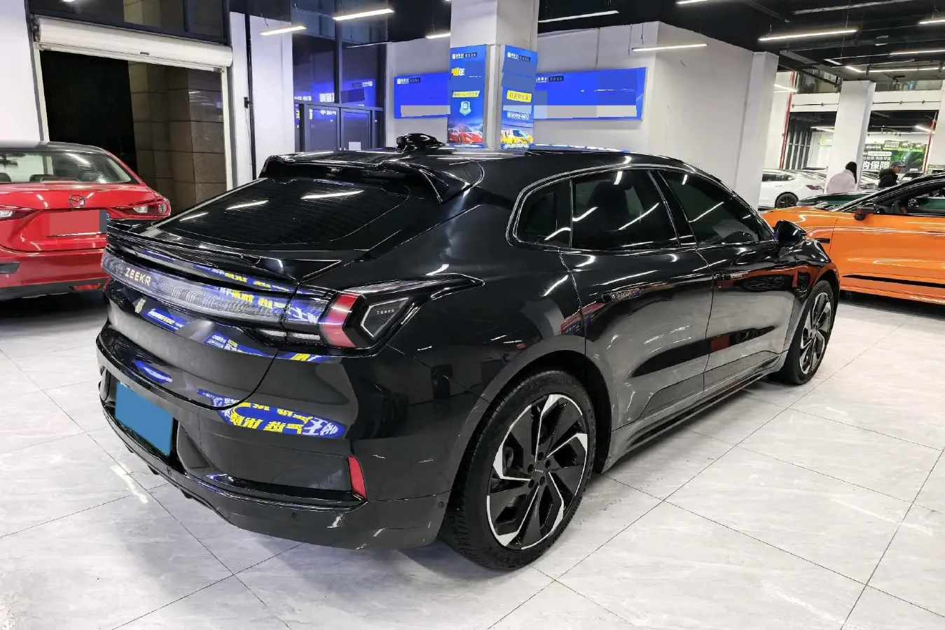 2022 Zeekr 001 BEV 86KWH,autocango,china used car exporter,china ev exporter,chinese used car exporter,chinese used ev exporter