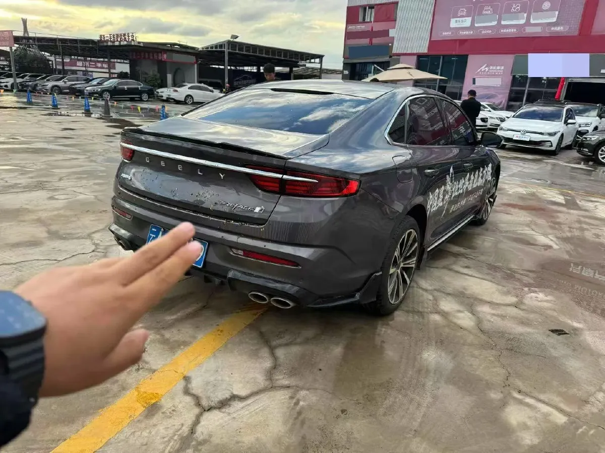 2025 Geely Preface 2.0T 238HP L4 8AT,autocango,china used car exporter,china ev exporter,chinese used car exporter,chinese used ev exporter