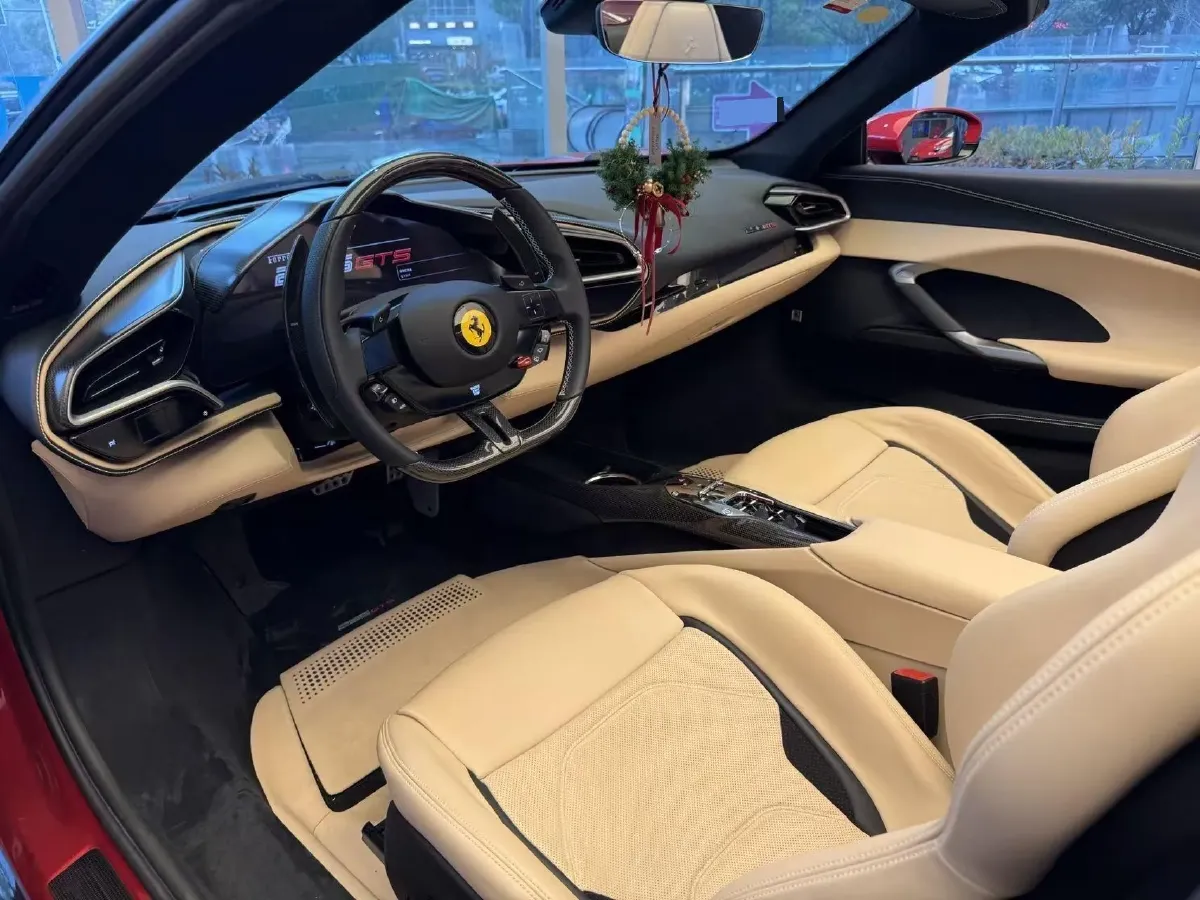 2022 Ferrari 296 3.0T 663HP V6 8DCT PHEV 7.45KWH,autocango,china used car exporter,china ev exporter,chinese used car exporter,chinese used ev exporter