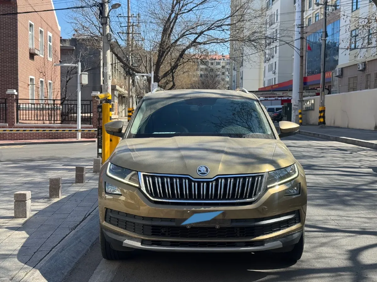 2018 Skoda Kodiak 2.0T 186HP L4 7DCT,autocango,china used car exporter,china ev exporter,chinese used car exporter,chinese used ev exporter