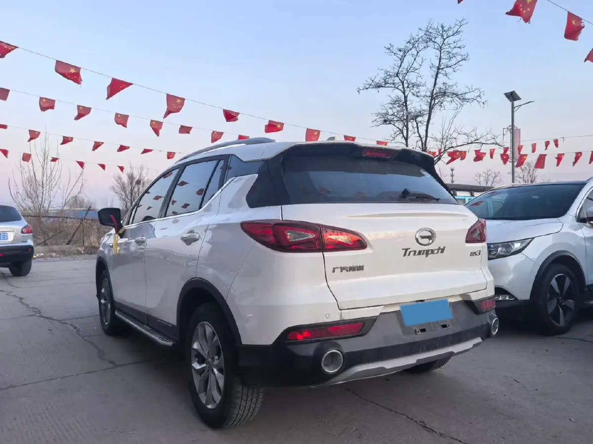 2017 GAC Trumpchi GS3 1.5L 114HP L4 6AT,autocango,china used car exporter,china ev exporter,chinese used car exporter,chinese used ev exporter