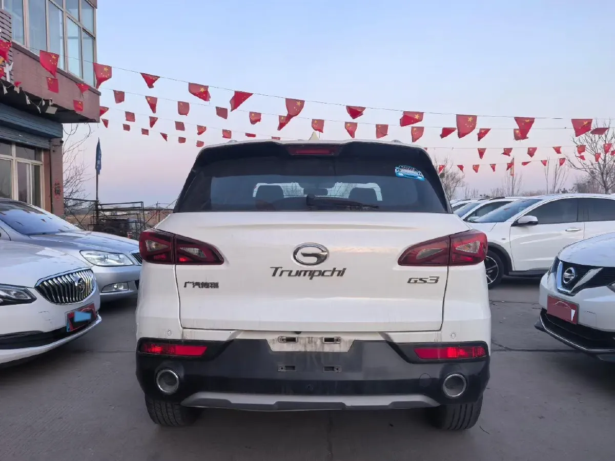 2017 GAC Trumpchi GS3 1.5L 114HP L4 6AT,autocango,china used car exporter,china ev exporter,chinese used car exporter,chinese used ev exporter
