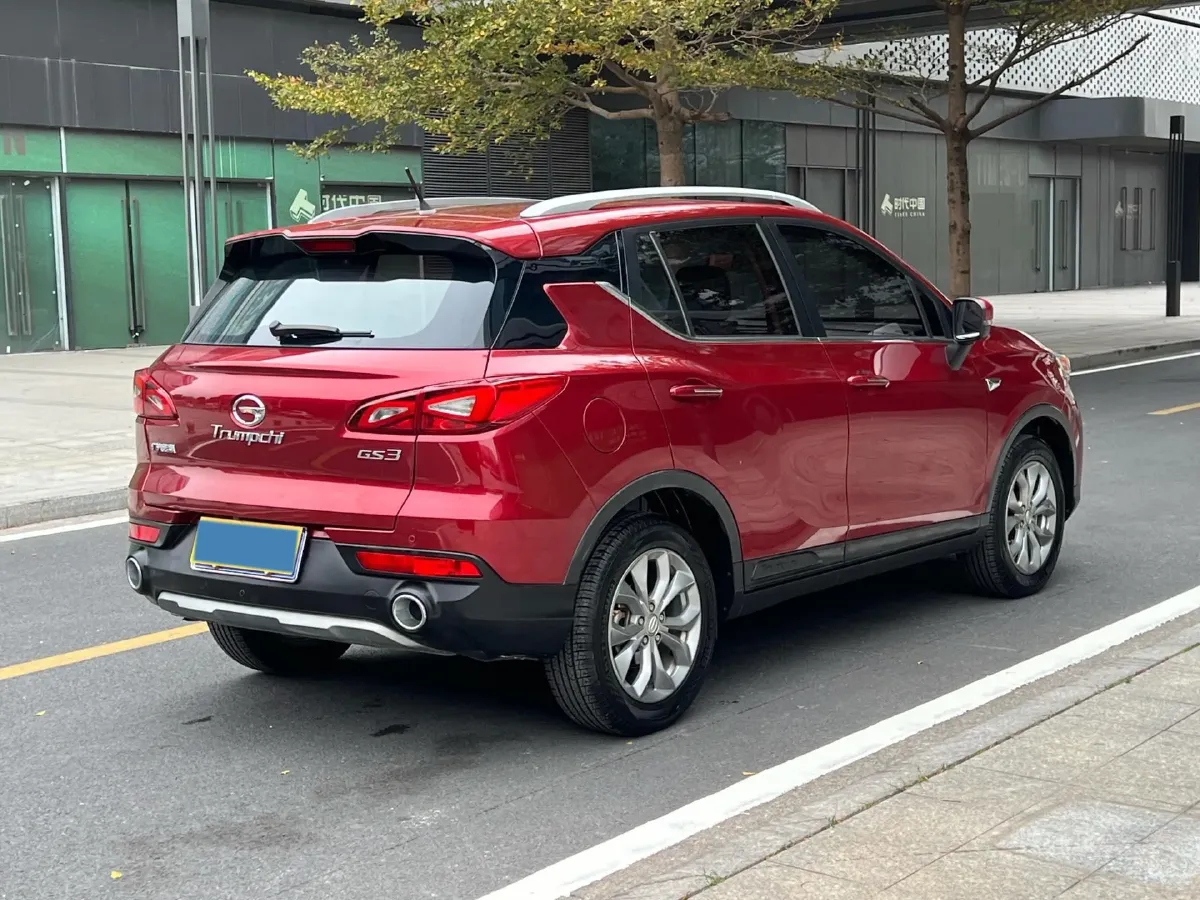 2017 GAC Trumpchi GS3 1.5L 114HP L4 6AT,autocango,china used car exporter,china ev exporter,chinese used car exporter,chinese used ev exporter