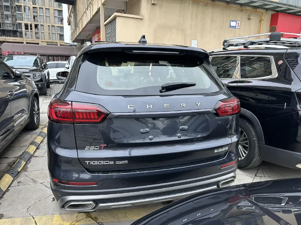 2021 Chery Tiggo 8 Plus 1.6T 197HP L4 7DCT,autocango,china used car exporter,china ev exporter,chinese used car exporter,chinese used ev exporter