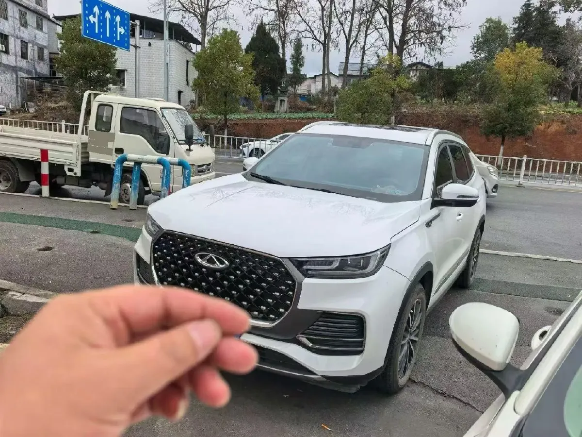 2022 Chery Tiggo 8 Plus 1.6T 197HP L4 7DCT,autocango,china used car exporter,china ev exporter,chinese used car exporter,chinese used ev exporter