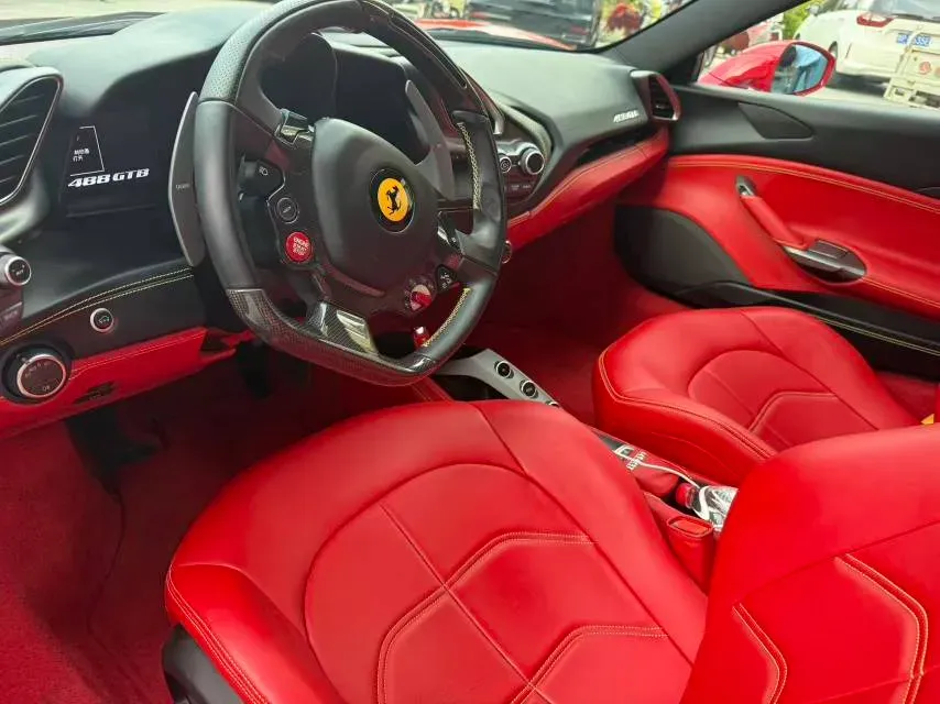 2015 Ferrari 488 3.9T 670HP V8 7DCT,autocango,china used car exporter,china ev exporter,chinese used car exporter,chinese used ev exporter