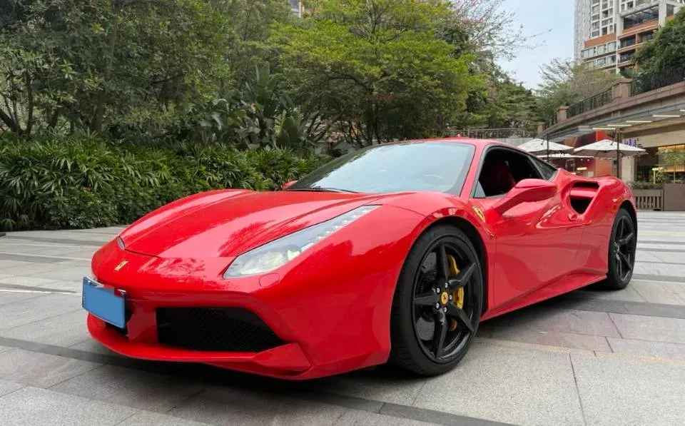 2015 Ferrari 488 3.9T 670HP V8 7DCT,autocango,china used car exporter,china ev exporter,chinese used car exporter,chinese used ev exporter