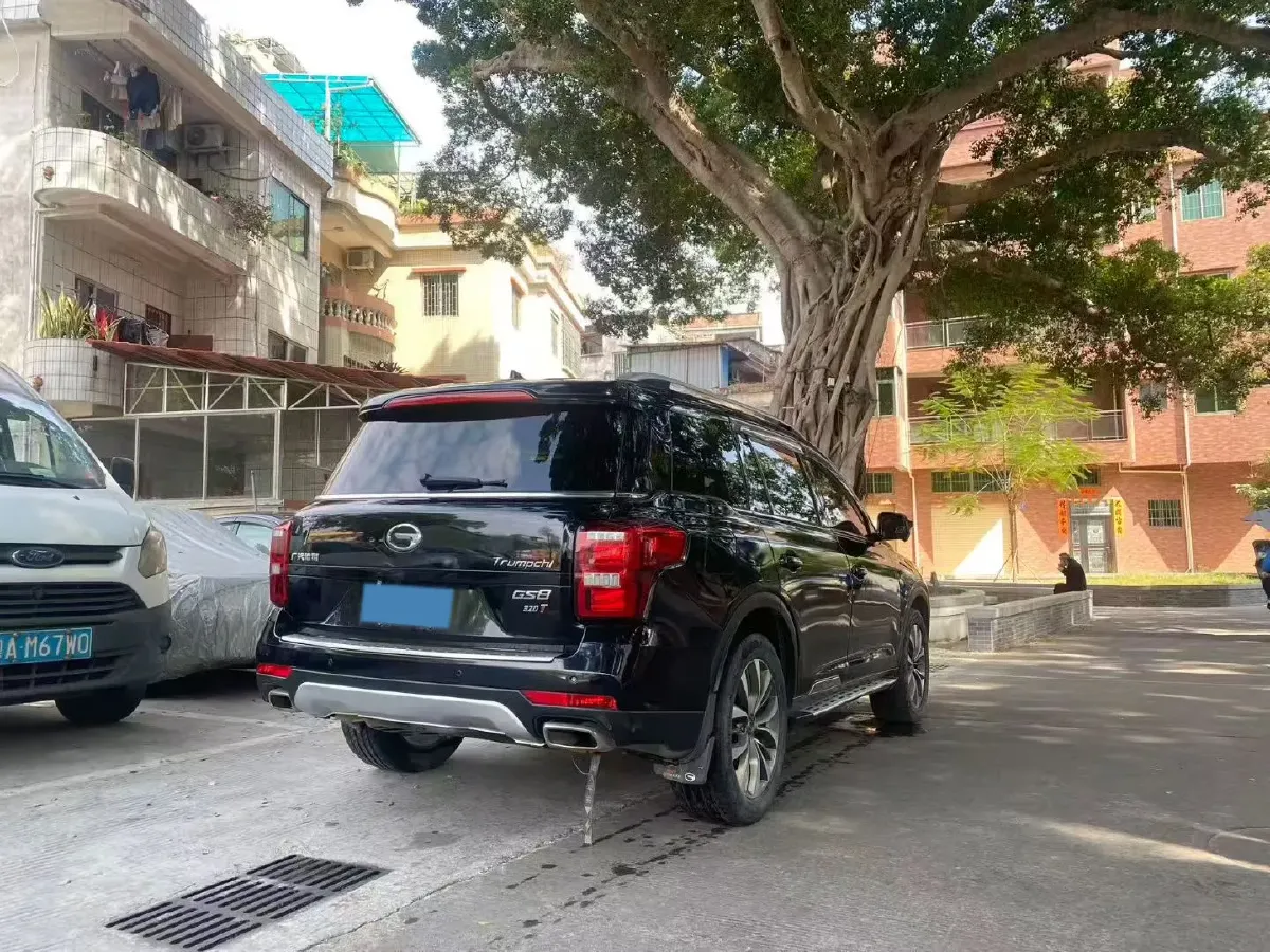 2017 GAC Trumpchi GS8 2.0T 201HP L4 6AT,autocango,china used car exporter,china ev exporter,chinese used car exporter,chinese used ev exporter