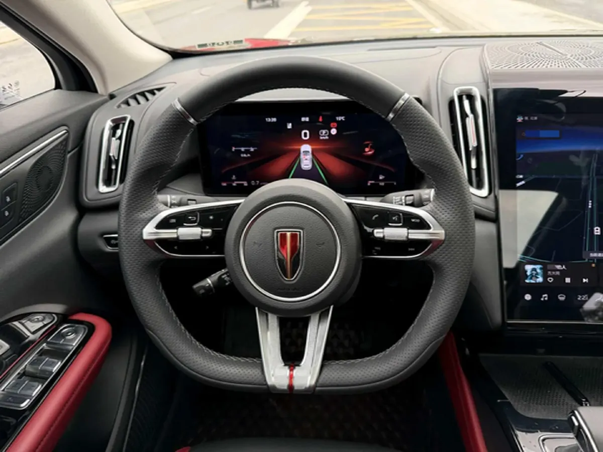 2023 HongQi HS3 1.5T 169HP L4 1DHT Hybrid 1.83KWH,autocango,china used car exporter,china ev exporter,chinese used car exporter,chinese used ev exporter