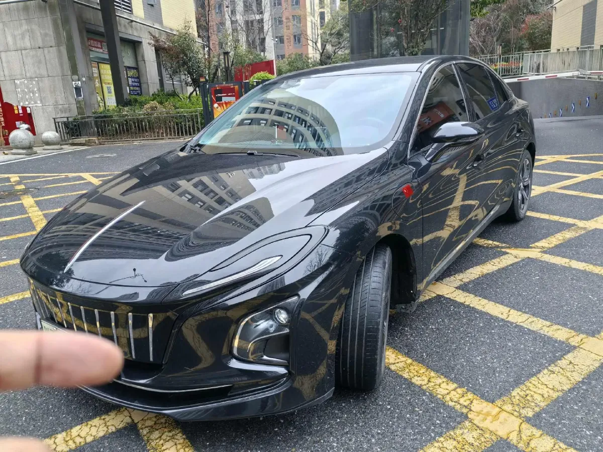 2021 HongQi E-QM5 BEV 54KWH,autocango,china used car exporter,china ev exporter,chinese used car exporter,chinese used ev exporter