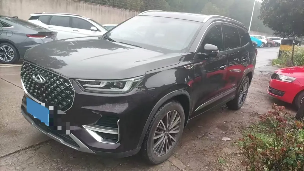 2022 Chery Tiggo 8 Plus 1.6T 197HP L4 7DCT,autocango,china used car exporter,china ev exporter,chinese used car exporter,chinese used ev exporter