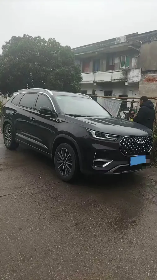 2022 Chery Tiggo 8 Plus 1.6T 197HP L4 7DCT,autocango,china used car exporter,china ev exporter,chinese used car exporter,chinese used ev exporter