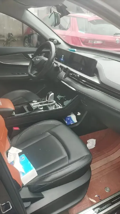 2022 Chery Tiggo 8 Plus 1.6T 197HP L4 7DCT,autocango,china used car exporter,china ev exporter,chinese used car exporter,chinese used ev exporter