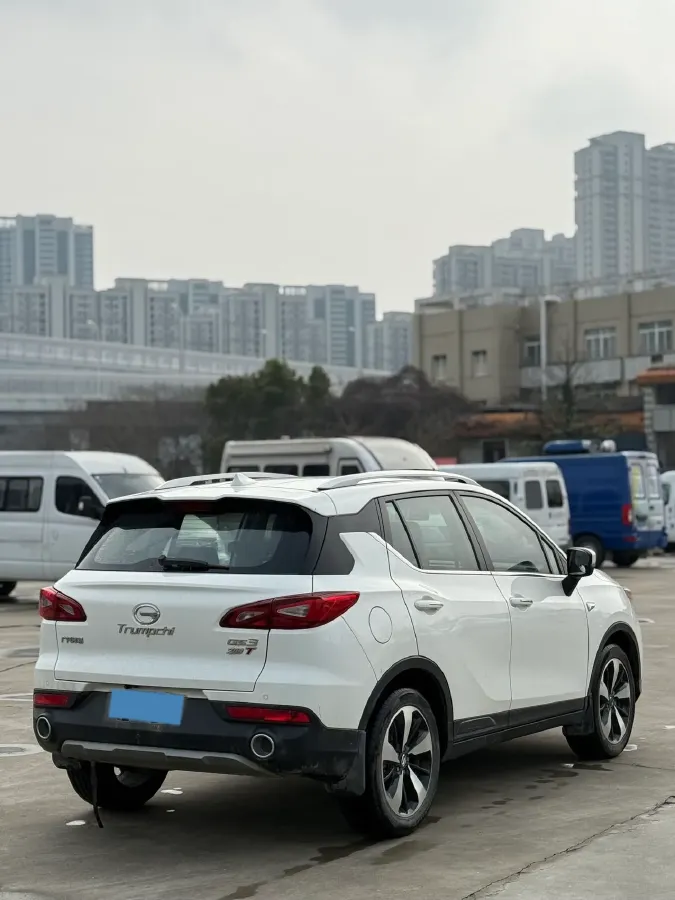 2017 GAC Trumpchi GS3 1.3T 137HP L4 6AT,autocango,china used car exporter,china ev exporter,chinese used car exporter,chinese used ev exporter