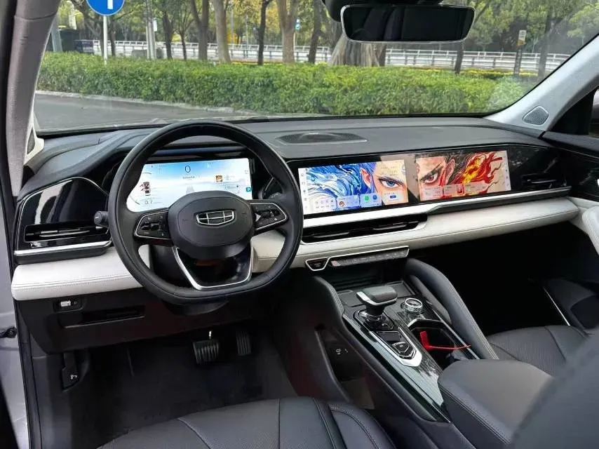 2023 Geely Monjaro 2.0T 238HP L4 8AT,autocango,china used car exporter,china ev exporter,chinese used car exporter,chinese used ev exporter