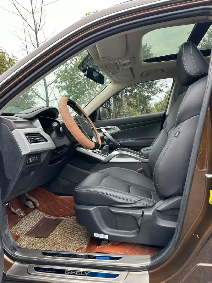 2016 Geely Azkarra 2.0L 141HP L4 6MT,autocango,china used car exporter,china ev exporter,chinese used car exporter,chinese used ev exporter