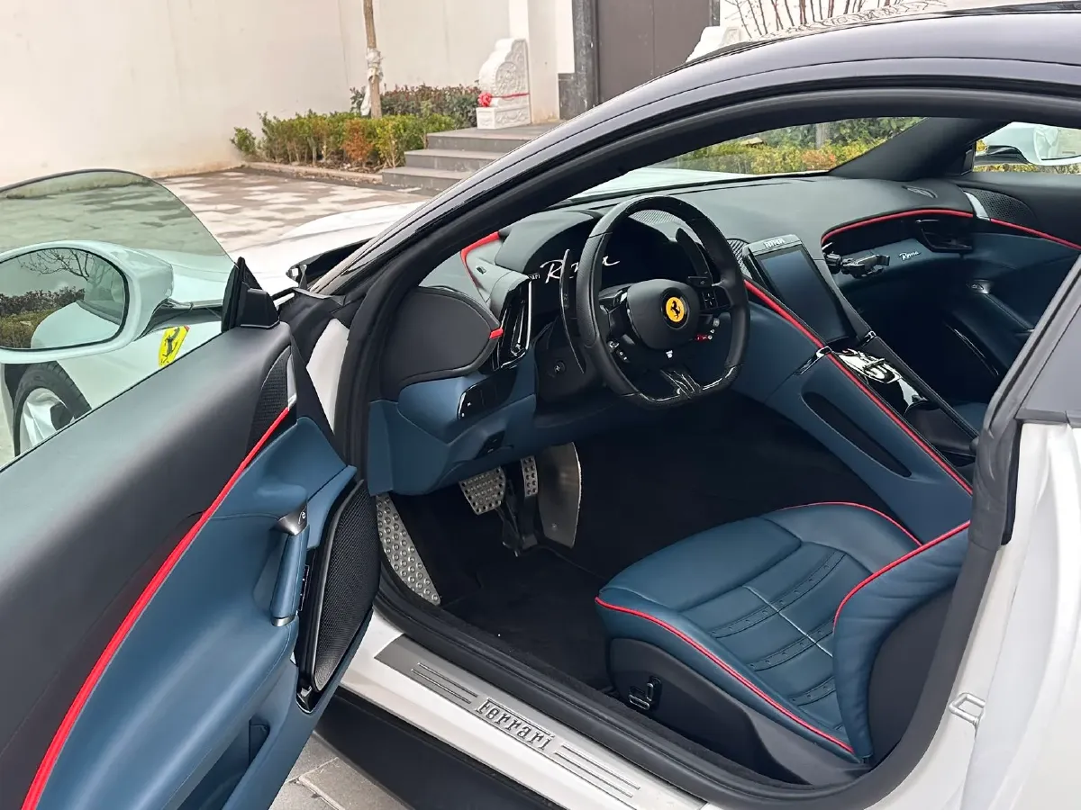 2020 Ferrari Roma 3.9T 620HP V8 8DCT,autocango,china used car exporter,china ev exporter,chinese used car exporter,chinese used ev exporter