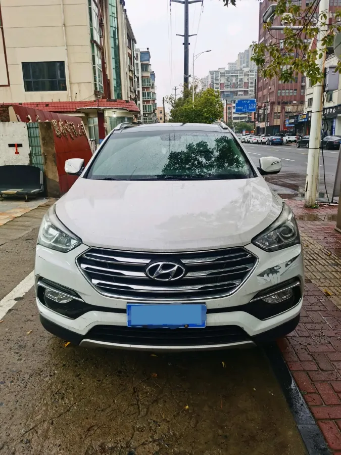 2017 Hyundai Santafe 2.0T 245HP L4 6AT,autocango,china used car exporter,china ev exporter,chinese used car exporter,chinese used ev exporter