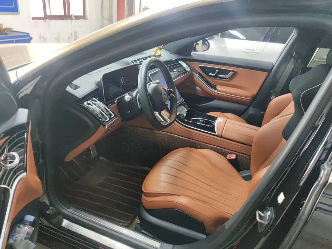 2022 Mercedes-Benz S Class 2.5T 367HP L6 9AT,autocango,china used car exporter,china ev exporter,chinese used car exporter,chinese used ev exporter