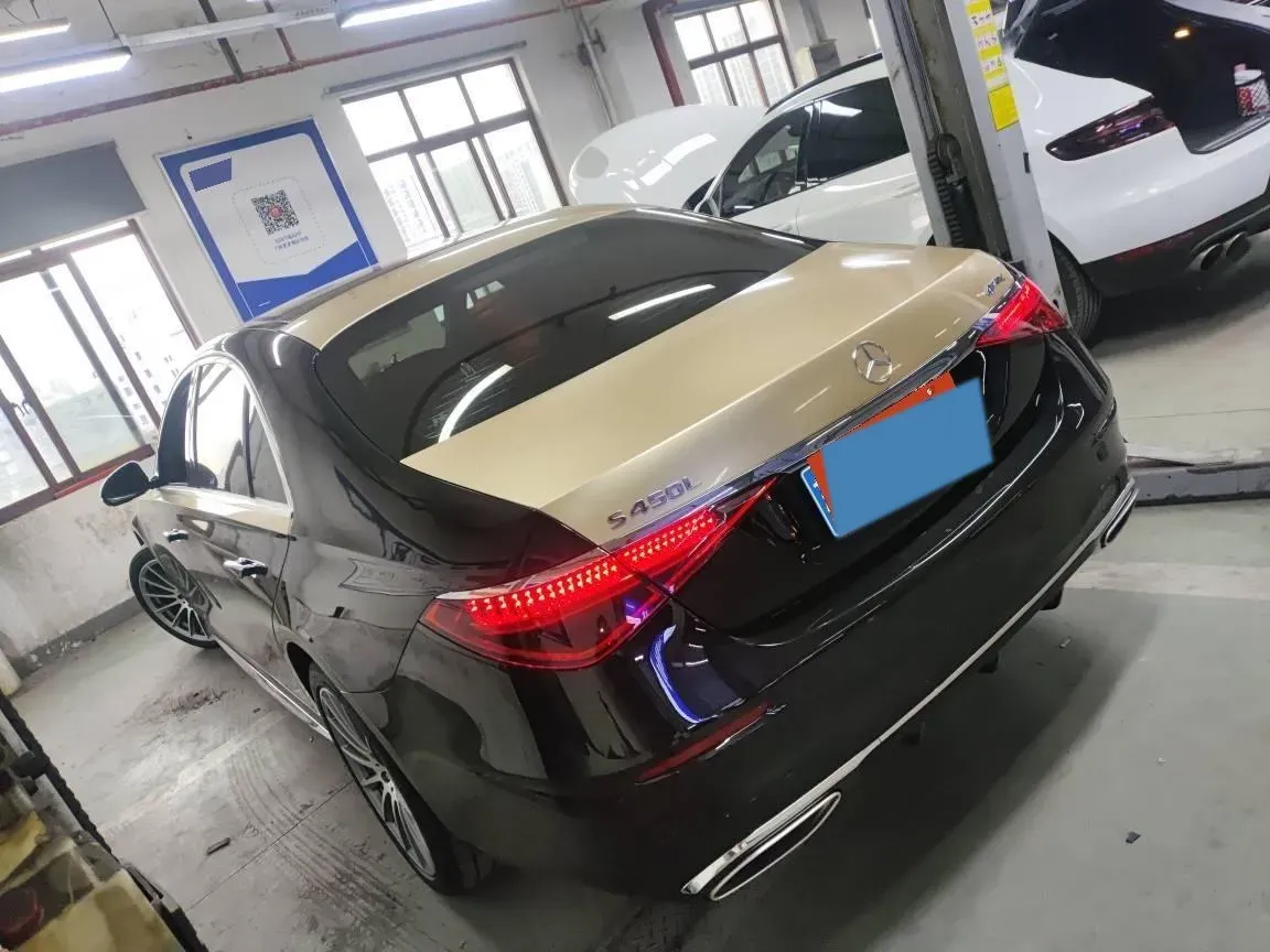 2022 Mercedes-Benz S Class 2.5T 367HP L6 9AT,autocango,china used car exporter,china ev exporter,chinese used car exporter,chinese used ev exporter