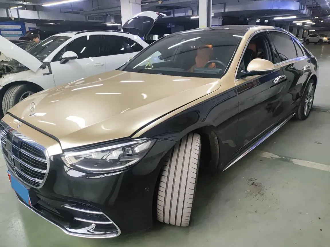 2022 Mercedes-Benz S Class 2.5T 367HP L6 9AT,autocango,china used car exporter,china ev exporter,chinese used car exporter,chinese used ev exporter