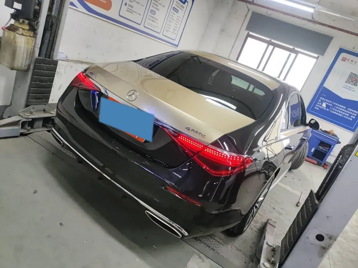 2022 Mercedes-Benz S Class 2.5T 367HP L6 9AT,autocango,china used car exporter,china ev exporter,chinese used car exporter,chinese used ev exporter
