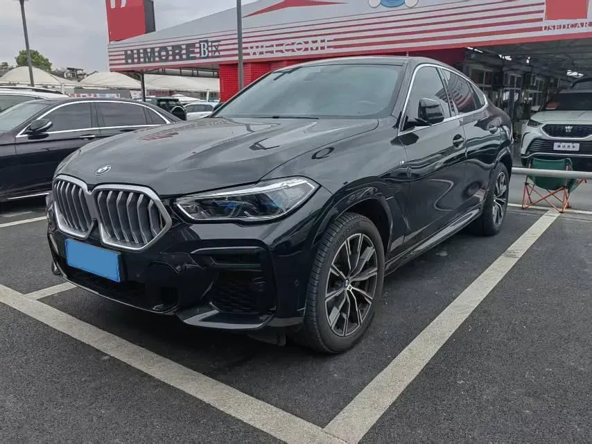 2022 BMW X6 3.0T 340HP L6 8AT,autocango,china used car exporter,china ev exporter,chinese used car exporter,chinese used ev exporter