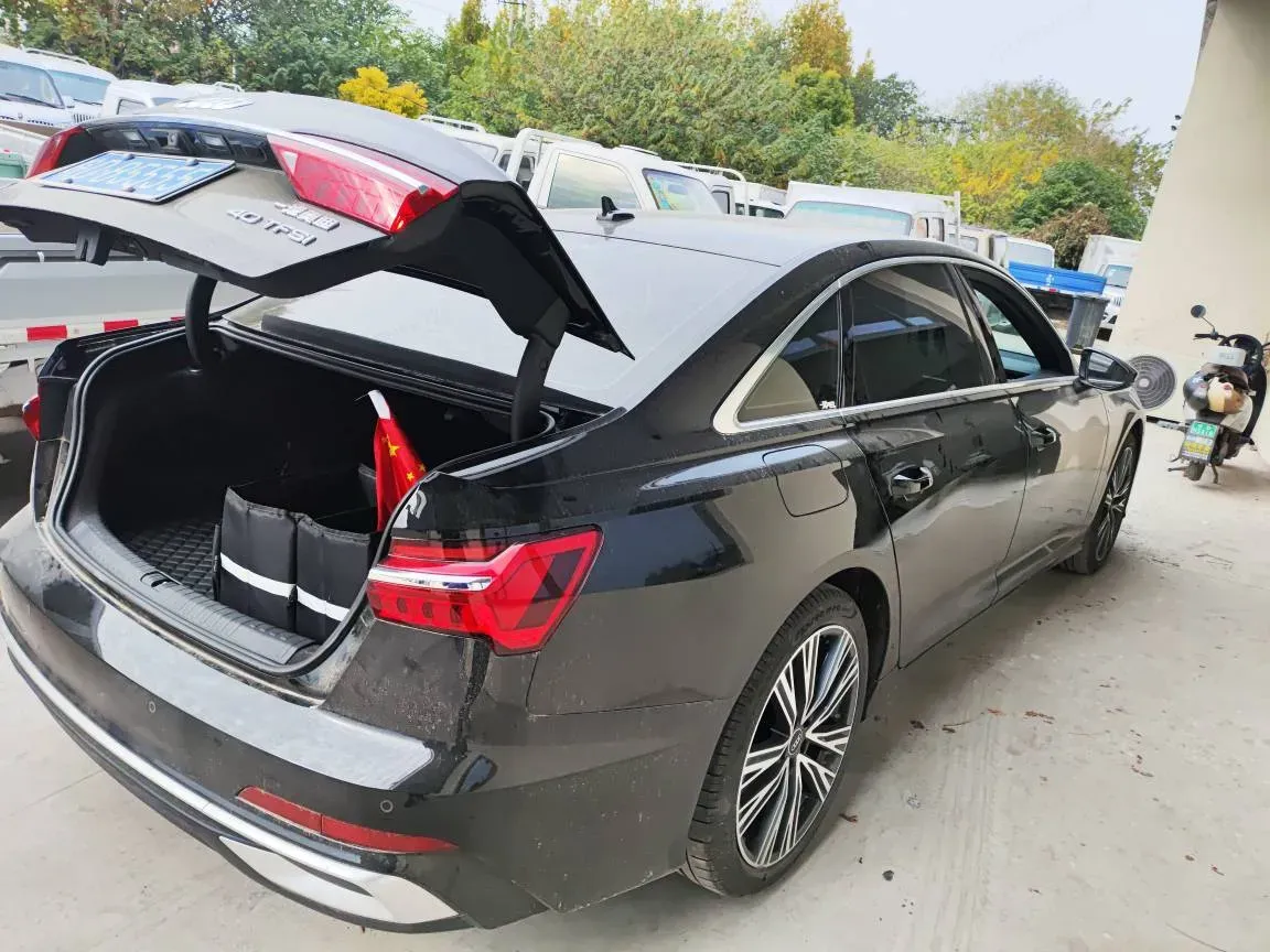 2023 Audi A6L 2.0T 190HP L4 7DCT,autocango,china used car exporter,china ev exporter,chinese used car exporter,chinese used ev exporter