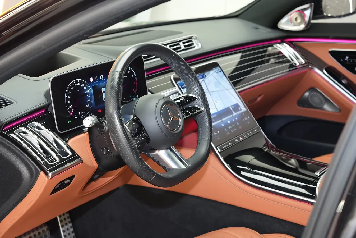 2023 Mercedes-Benz S Class 2.5T 367HP L6 9AT,autocango,china used car exporter,china ev exporter,chinese used car exporter,chinese used ev exporter