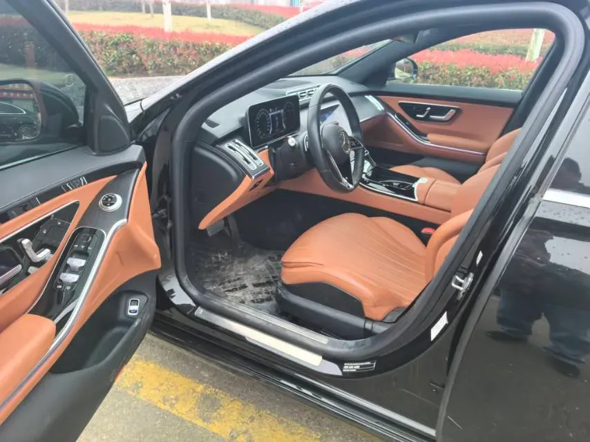 2023 Mercedes-Benz S Class 2.5T 313HP L6 9AT,autocango,china used car exporter,china ev exporter,chinese used car exporter,chinese used ev exporter