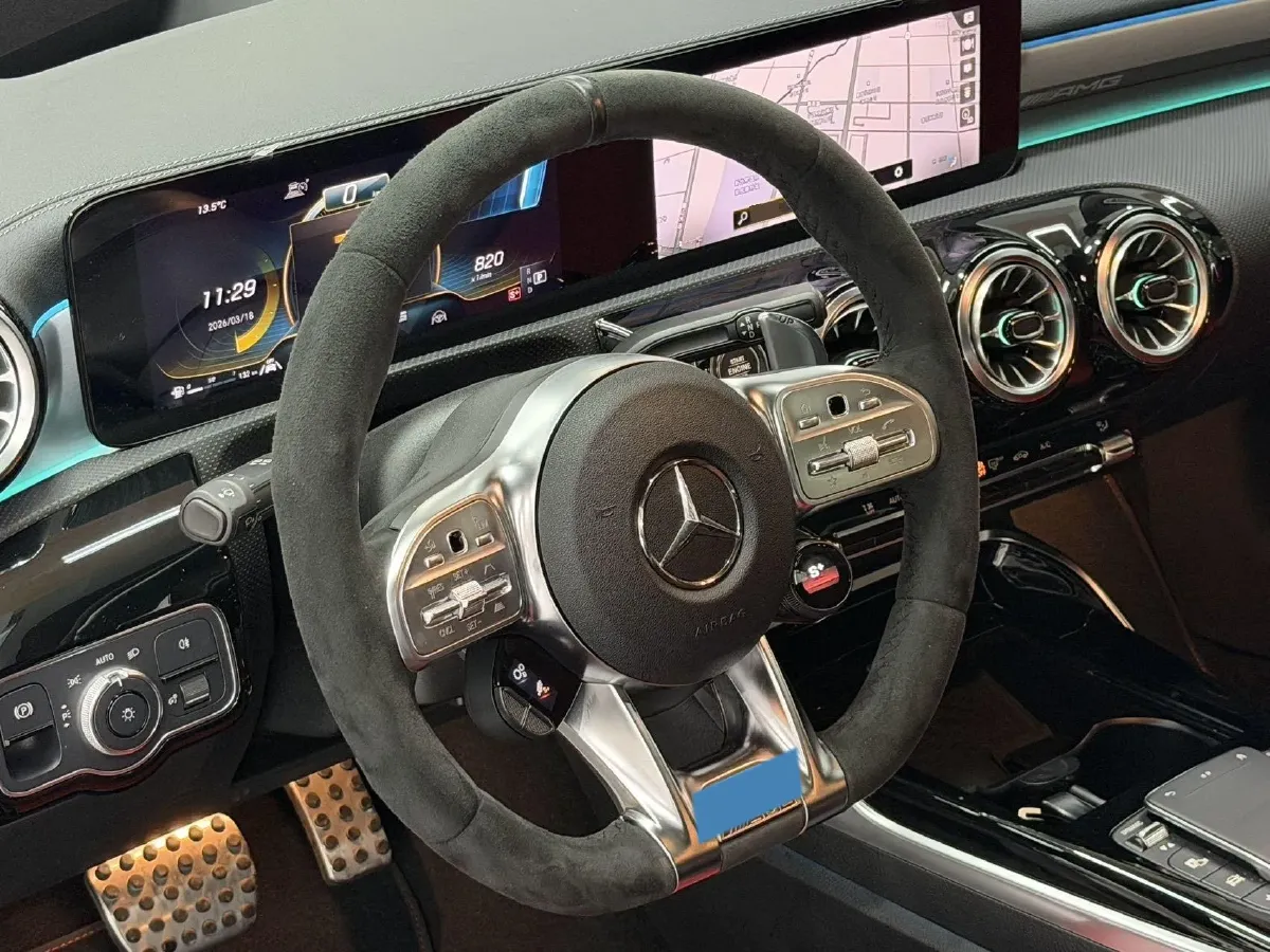 2022 Mercedes-Benz CLA AMG 2.0T 421HP L4 8DCT,autocango,china used car exporter,china ev exporter,chinese used car exporter,chinese used ev exporter