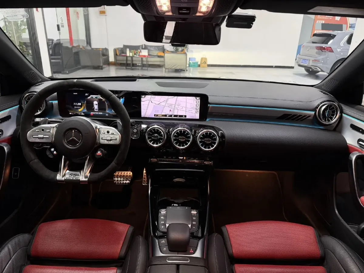 2022 Mercedes-Benz CLA AMG 2.0T 421HP L4 8DCT,autocango,china used car exporter,china ev exporter,chinese used car exporter,chinese used ev exporter