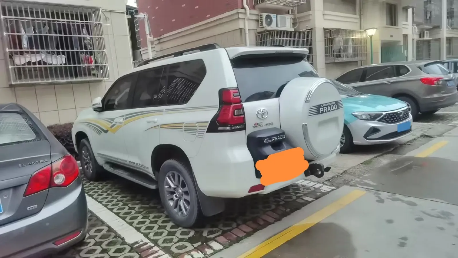 2018 Toyota Land Cruiser Prado 3.5L 280HP V6 6AT,autocango,china used car exporter,china ev exporter,chinese used car exporter,chinese used ev exporter