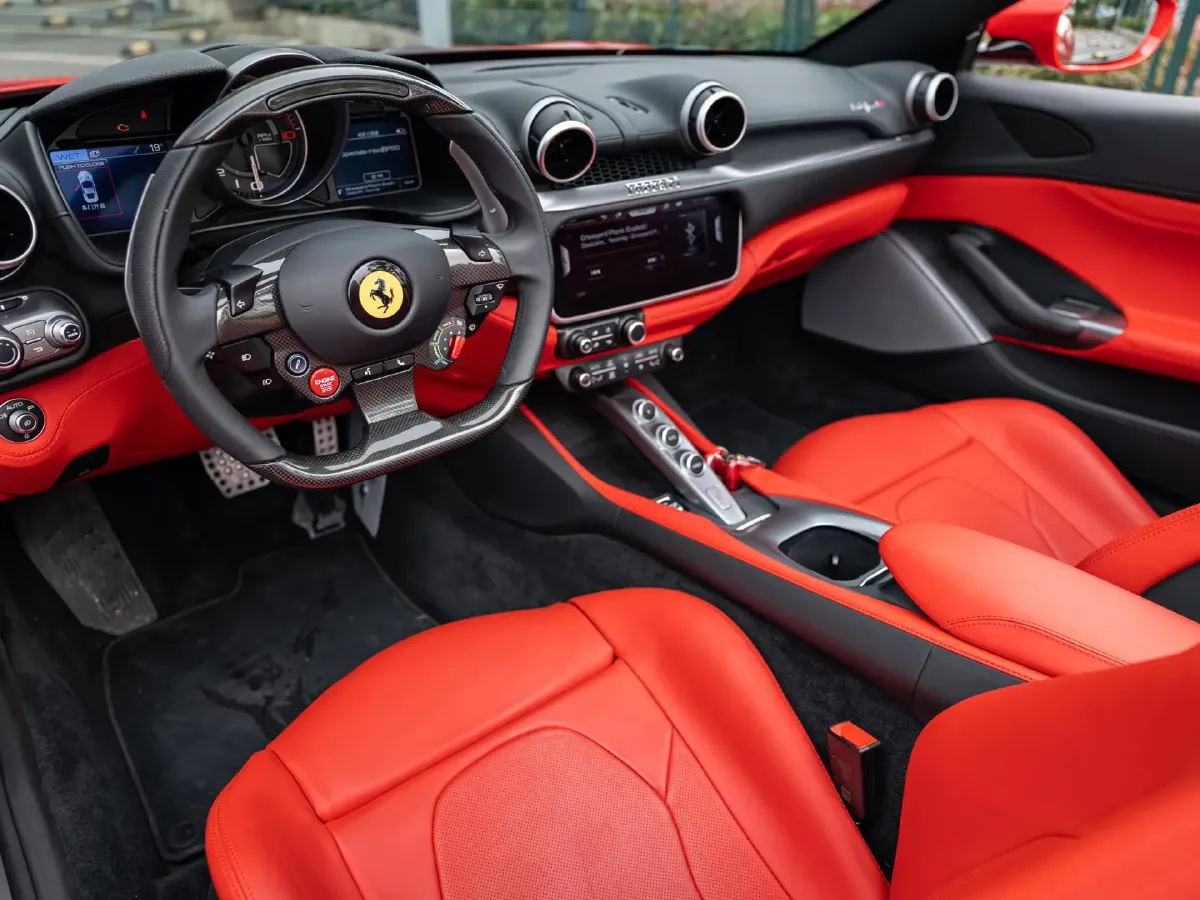 2021 Ferrari Portofino 3.9T 620HP V8 8DCT,autocango,china used car exporter,china ev exporter,chinese used car exporter,chinese used ev exporter