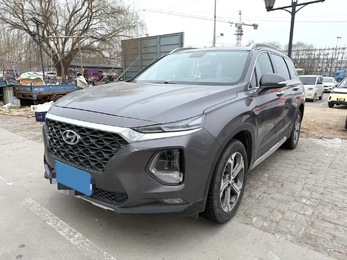 2019 Hyundai Santafe 2.0T 240HP L4 8AT,autocango,china used car exporter,china ev exporter,chinese used car exporter,chinese used ev exporter