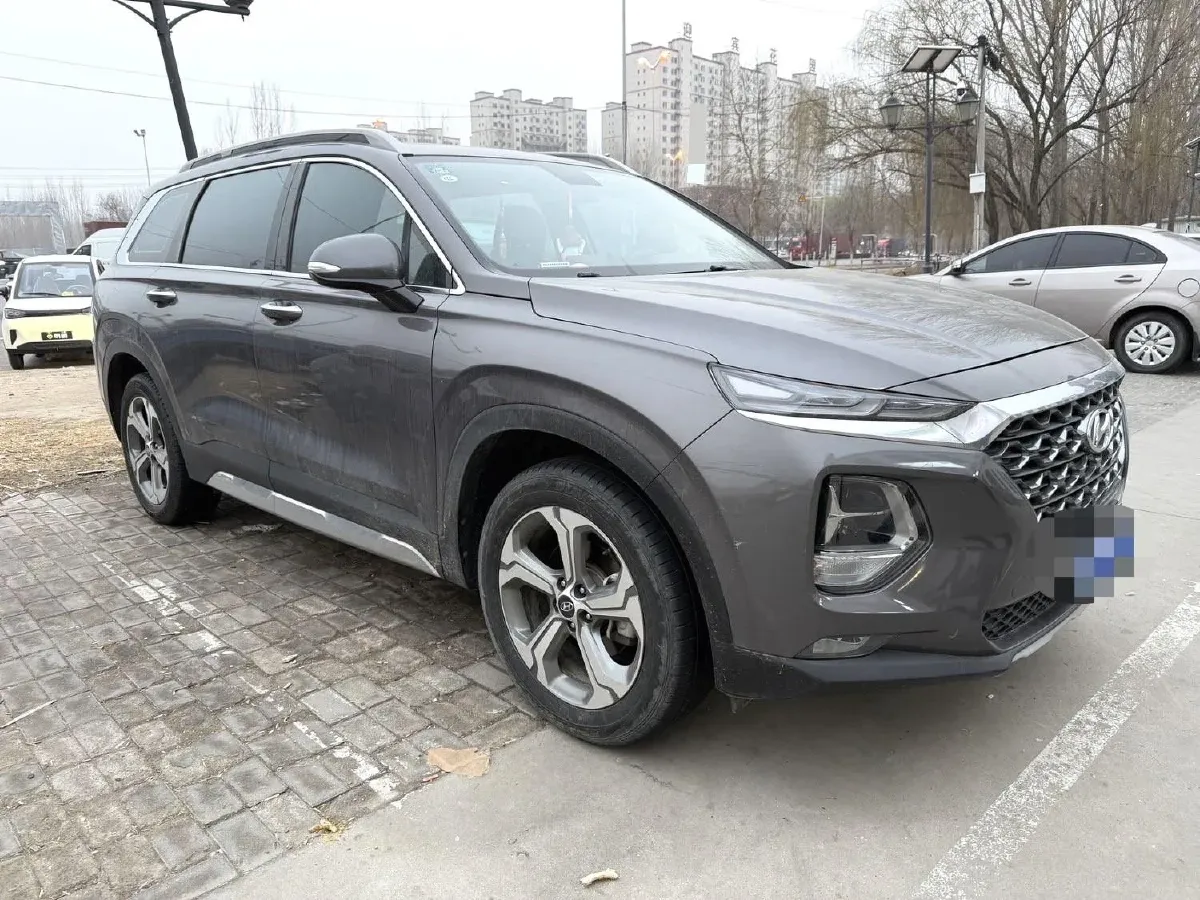 2019 Hyundai Santafe 2.0T 240HP L4 8AT,autocango,china used car exporter,china ev exporter,chinese used car exporter,chinese used ev exporter
