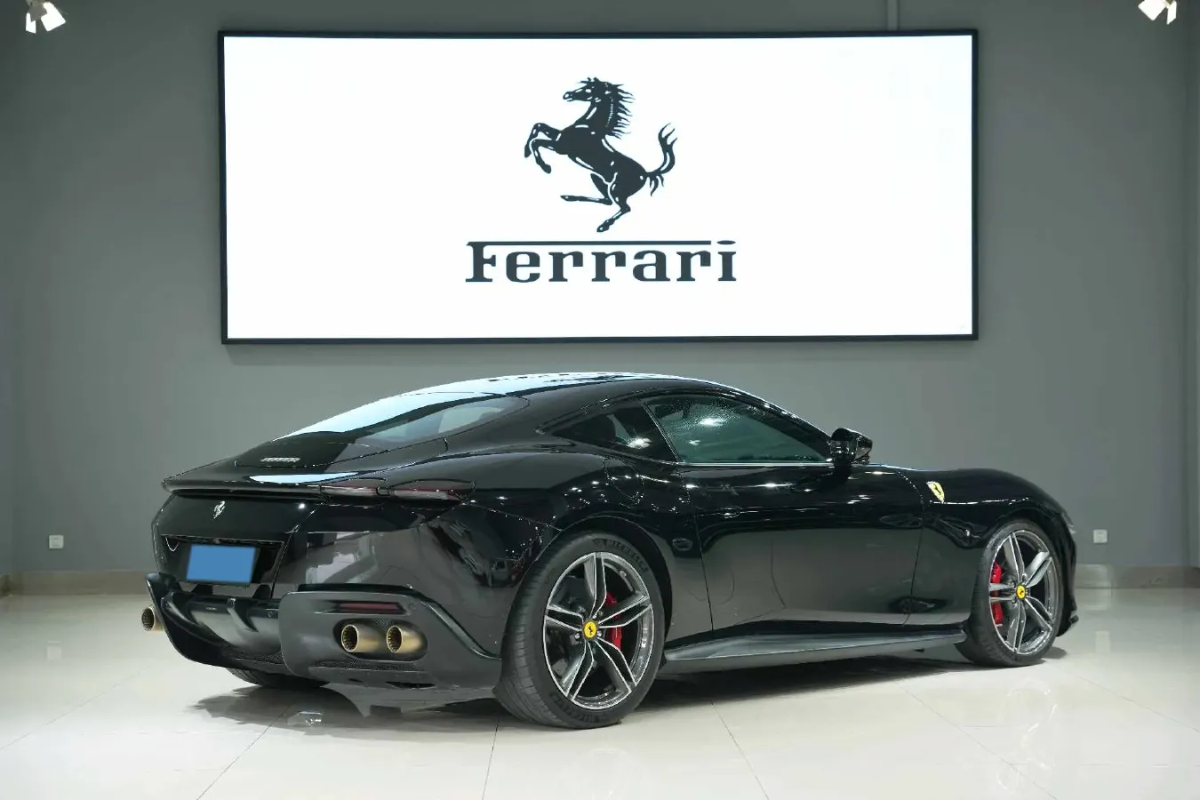 2020 Ferrari Roma 3.9T 620HP V8 8DCT,autocango,china used car exporter,china ev exporter,chinese used car exporter,chinese used ev exporter