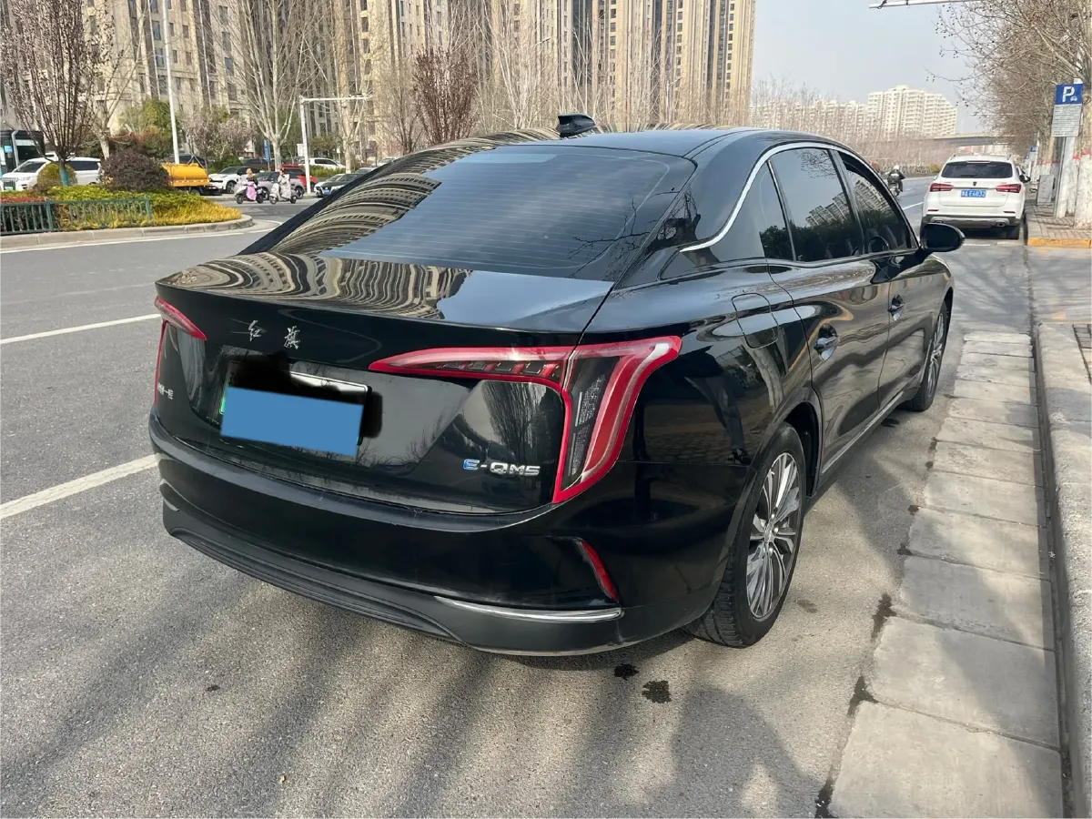 2022 HongQi E-QM5 BEV 54KWH,autocango,china used car exporter,china ev exporter,chinese used car exporter,chinese used ev exporter