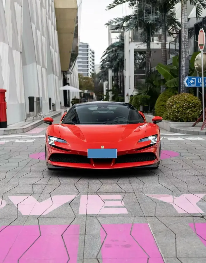 2020 Ferrari SF90 3.9T 781HP V8 8DCT PHEV 7.9KWH,autocango,china used car exporter,china ev exporter,chinese used car exporter,chinese used ev exporter