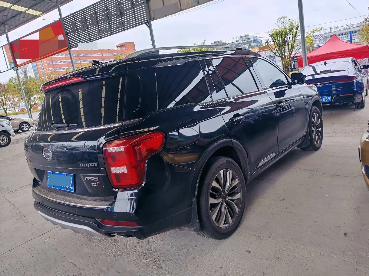 2017 GAC Trumpchi GS8 2.0T 201HP L4 6AT,autocango,china used car exporter,china ev exporter,chinese used car exporter,chinese used ev exporter