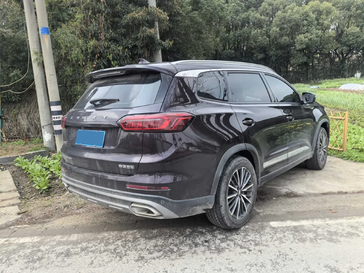 2022 Chery Tiggo 8 Plus 1.6T 197HP L4 7DCT,autocango,china used car exporter,china ev exporter,chinese used car exporter,chinese used ev exporter