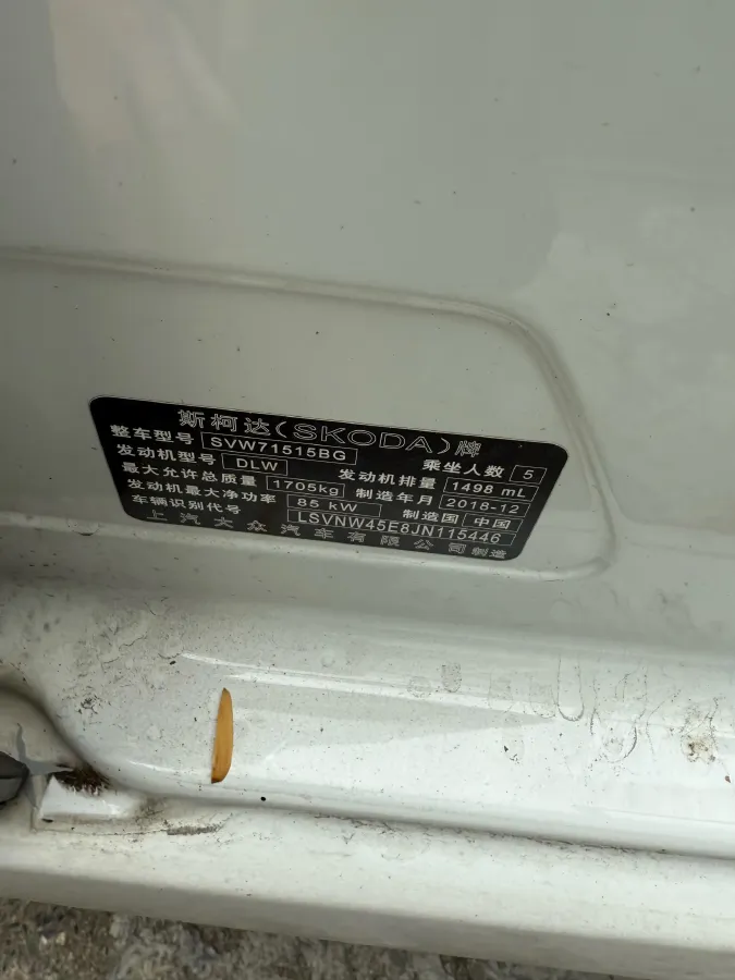 2019 Skoda Octavia 1.5L 116HP L4 6AT,autocango,china used car exporter,china ev exporter,chinese used car exporter,chinese used ev exporter