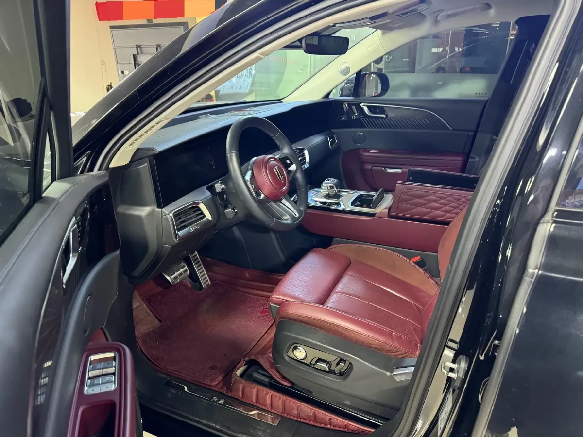 2021 HongQi E-HS9 BEV 84KWH,autocango,china used car exporter,china ev exporter,chinese used car exporter,chinese used ev exporter