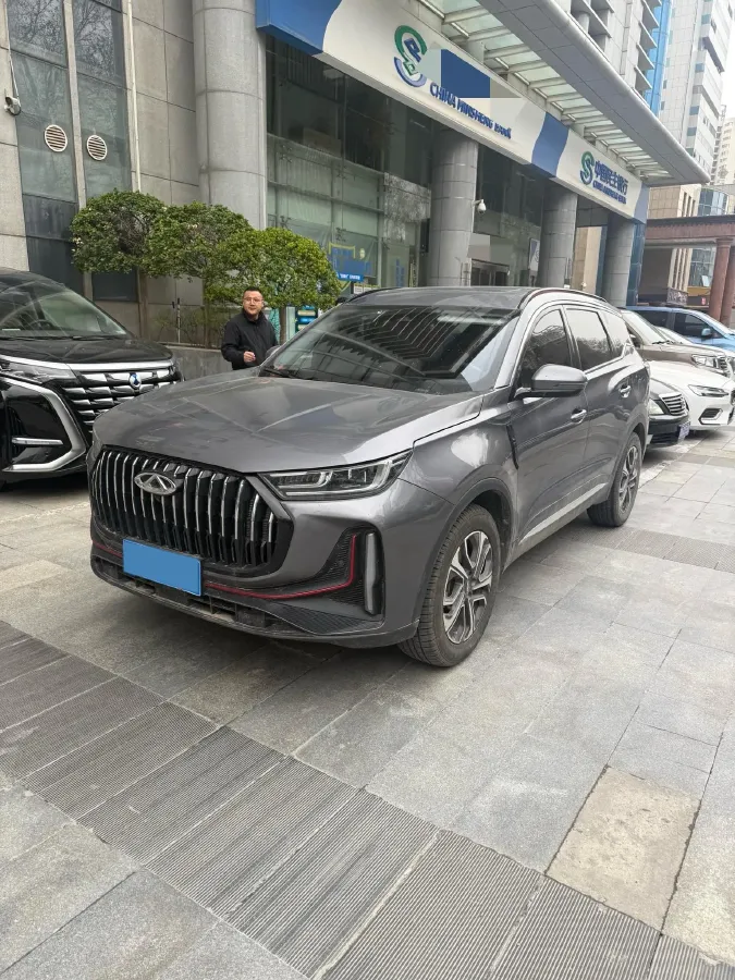 2023 Chery Tiggo 7 Plus 1.6T 197HP L4 7DCT,autocango,china used car exporter,china ev exporter,chinese used car exporter,chinese used ev exporter